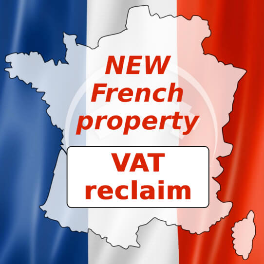 French VAT reclaim service for investors in new-bild rental properties